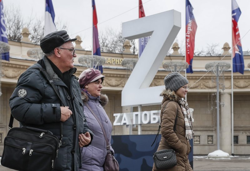 Slovo Z postalo je simbol ruske invazije na Ukrajinu