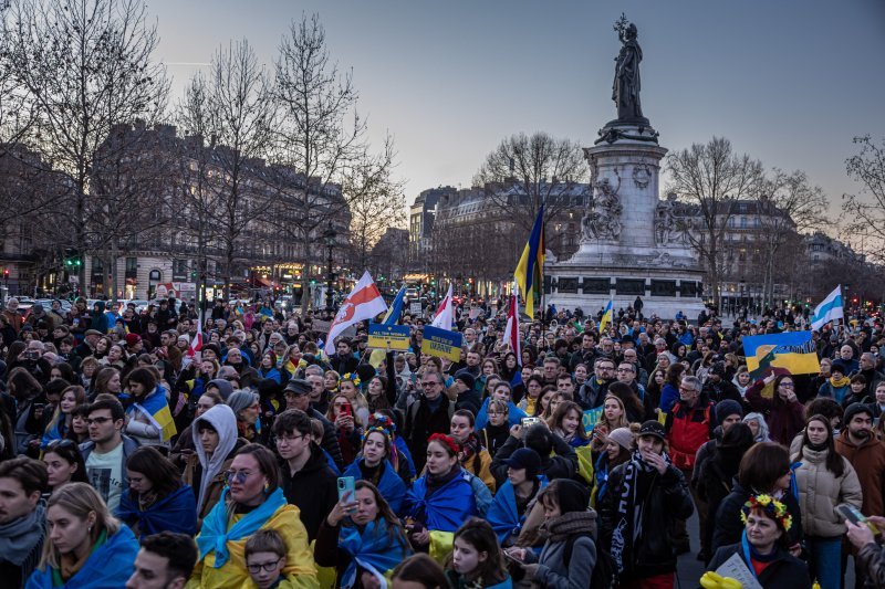 Antiratni prosvjedi širom svijeta na godišnjicu ruske invazije na Ukrajinu