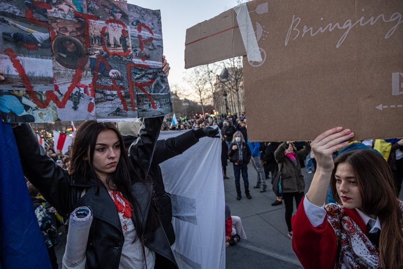 Antiratni prosvjedi širom svijeta na godišnjicu ruske invazije na Ukrajinu