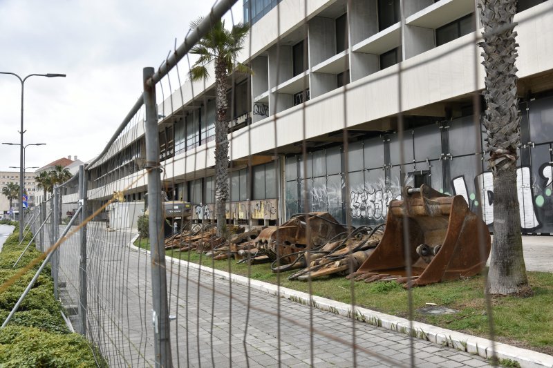 Hotel Marjan pred početak radova