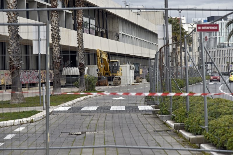 Hotel Marjan pred početak radova