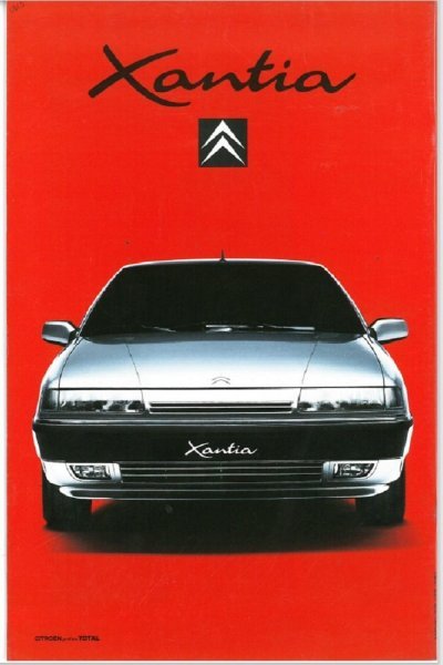 Citroën Xantia: Brošura