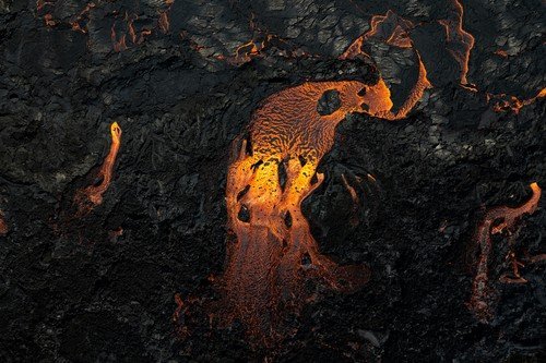 Erupcija vulkana Meradalir na Islandu