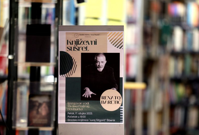 Književni susret s Renatom Baretićem u Šibeniku