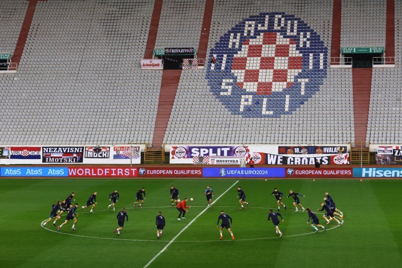 Zadnji trening Hrvatske uoči Walesa
