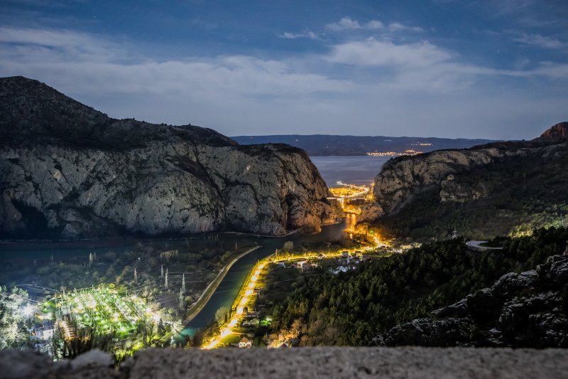 Pogled na Kanjon Cetine i novi most