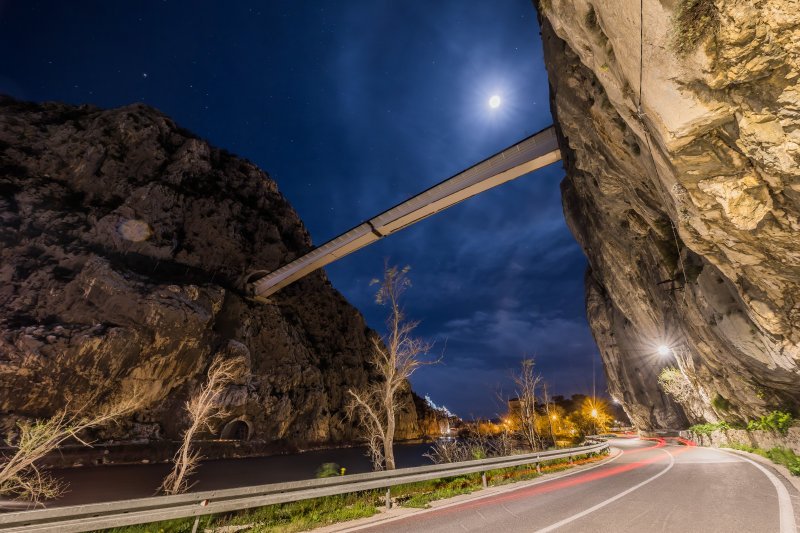 Pogled na Kanjon Cetine i novi most