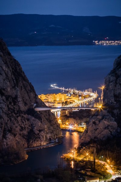 Pogled na Kanjon Cetine i novi most