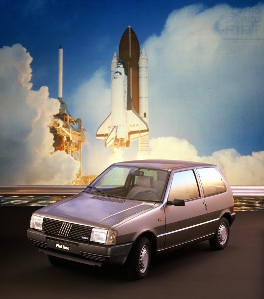 Fiat Uno u Cape Canaveralu (Florida, SAD) 1983.