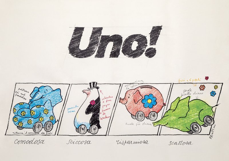 Fiat Uno - reklama Forettini iz 1983.