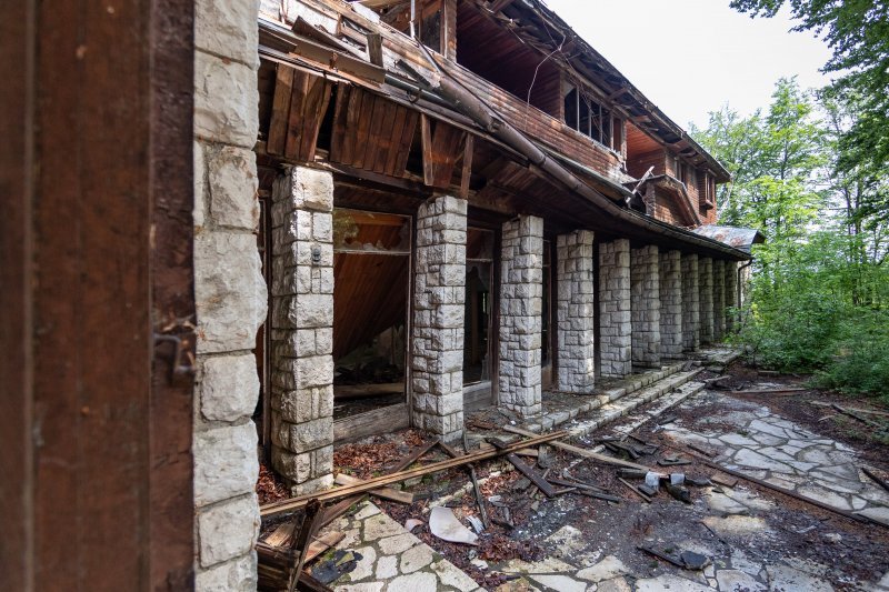 Zaboravljena Titova vila na Plitvicama