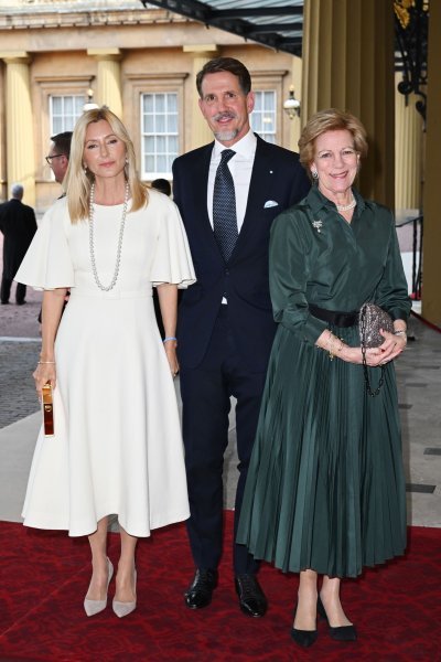 Grčka krunska princeza Marie-Chantal, krunski princ Pavlos, Crown Prince of Greece i kraljica Anne-Marie
