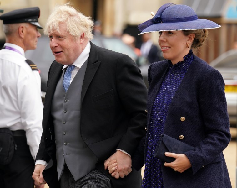 Boris Johnson i Carrie Johnson