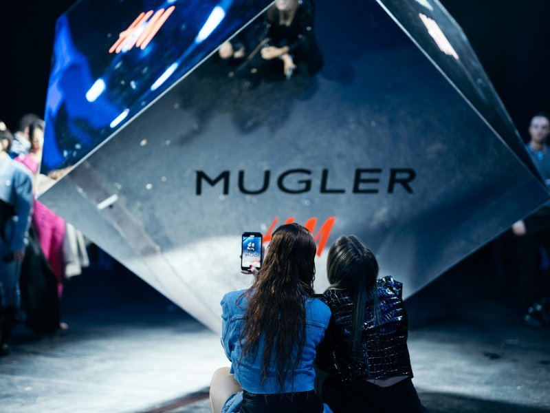 predstavljanje kolekcije H&M i Mugler