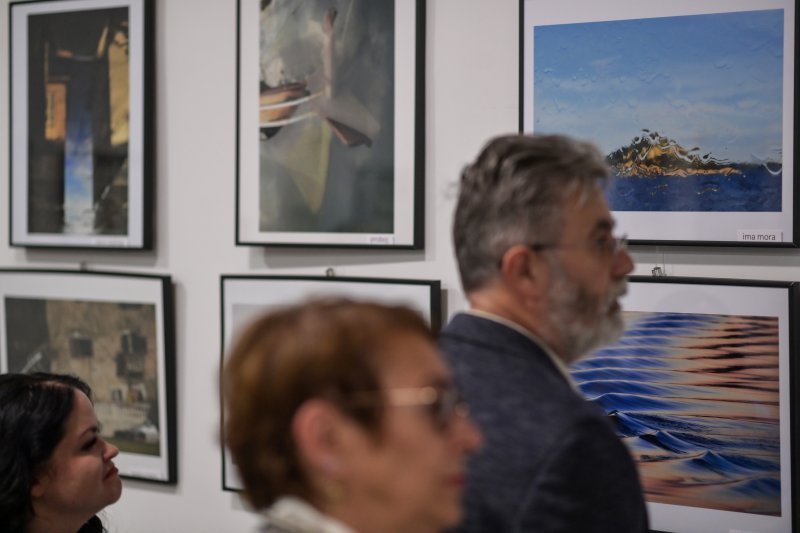 Otvorenje izložbe fotografija dobitnika 'Tošo Dabac' Aleksandra Bonačića i Ognjena Karabegovića