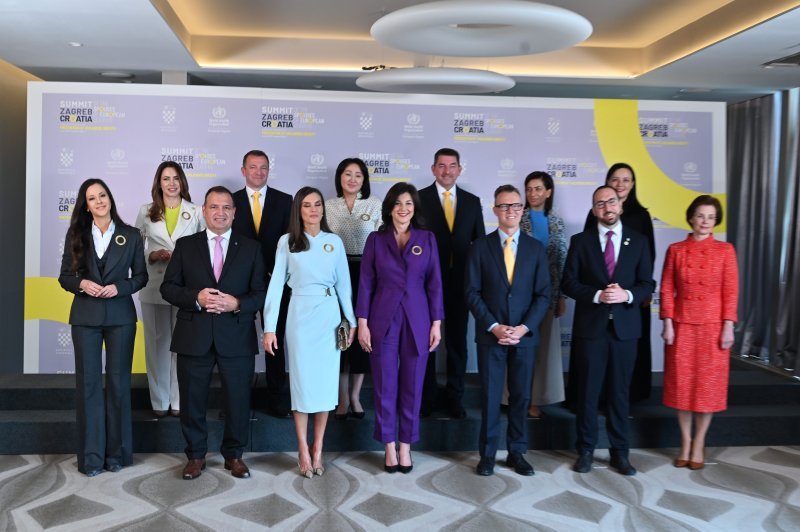 Španjolska kraljica Letizia na Samitu supružnika europskih čelnika