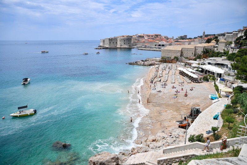 Plaža Banje u Dubrovniku