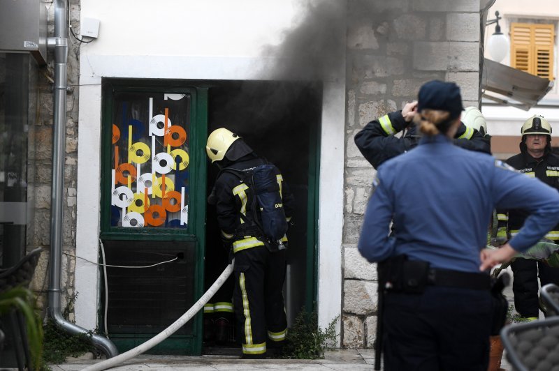 Šibenik: Požar u kafiću na šibenskoj rivi