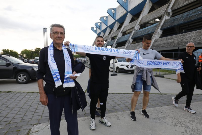 Atmosfera, zadnja utakmica u Gradskom vrtu