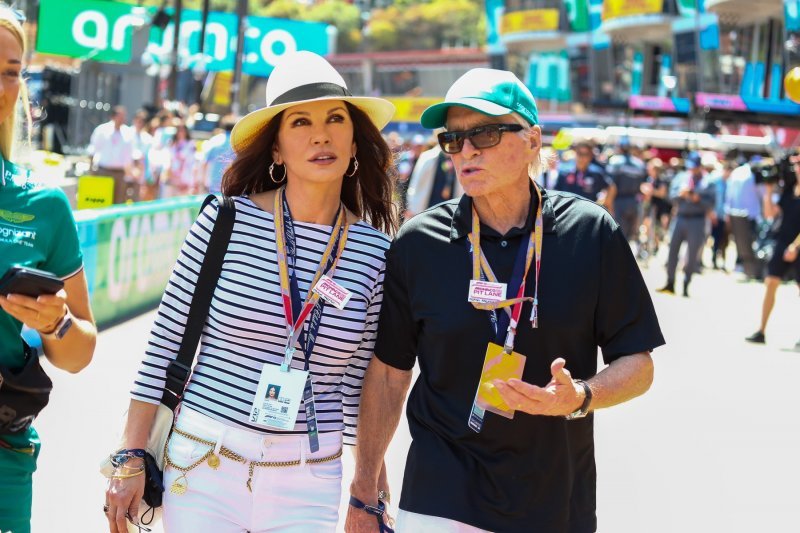 Catherine Zeta-Jones i Michael Douglas