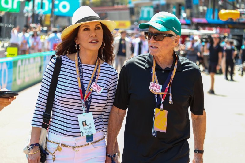 Catherine Zeta-Jones i Michael Douglas