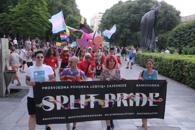 Split: Održana dvanaesta Povorka ponosa - Split Pride