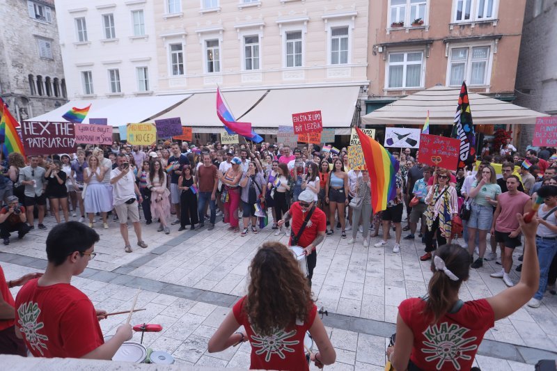 Split: Održana dvanaesta Povorka ponosa - Split Pride