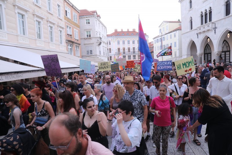 Split: Održana dvanaesta Povorka ponosa - Split Pride