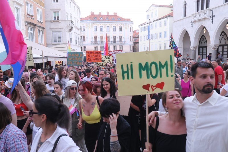 Split: Održana dvanaesta Povorka ponosa - Split Pride