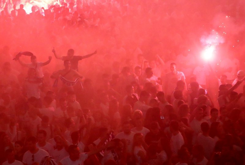 Zadar slavi svoje heroje - doček košarkaša Zadra na Narodnom trgu, 4.6.2023.