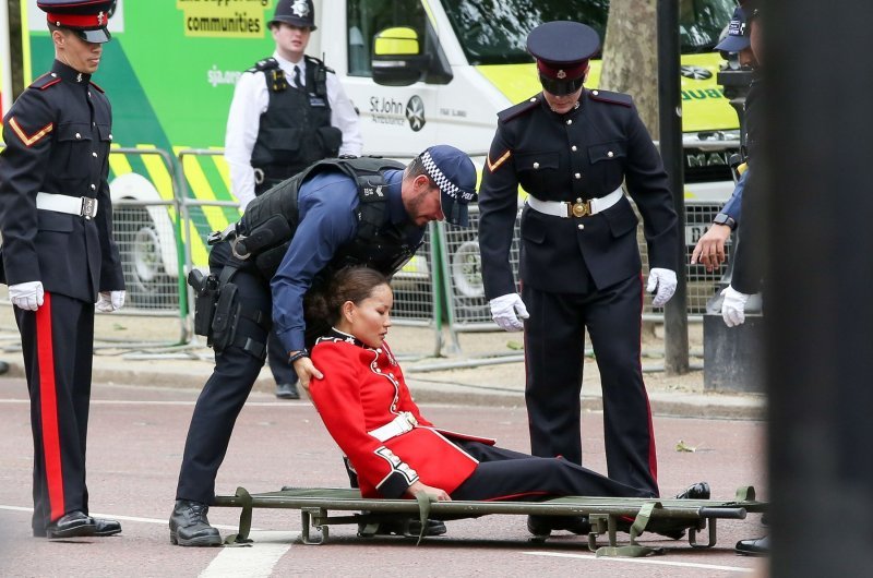 Vojnikinja na Trooping the Colour