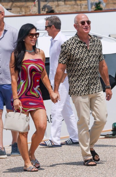 Lauren Sanchez i Jeff Bezos