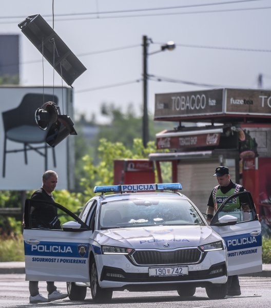 Otkinut semafor na Remetinečkoj cesti