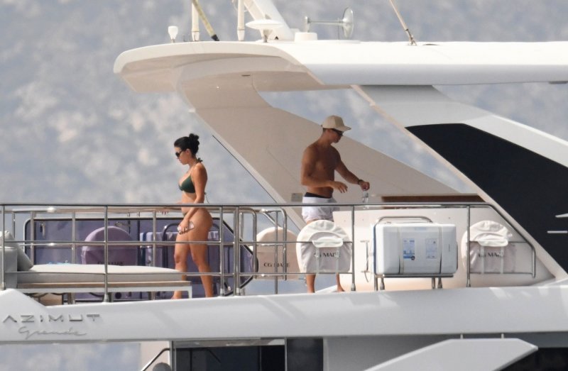 Georgina Rodriguez i Cristiano Ronaldo na Sardiniji