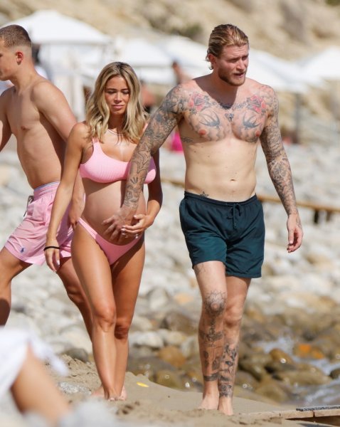 Diletta Leotta i Loris Karius