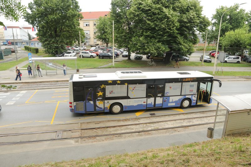 Zaustavljen tramvajski promet u Osijeku