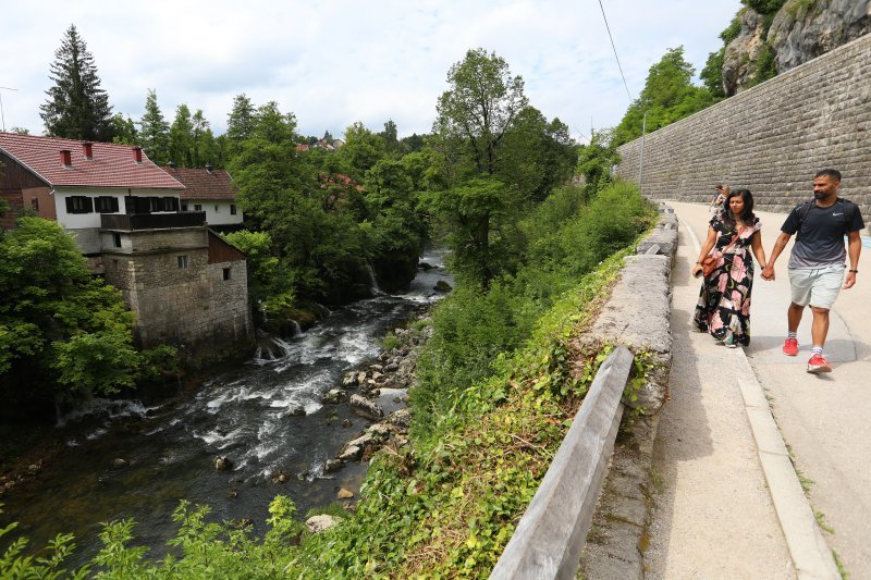 Turisti na Rastokama