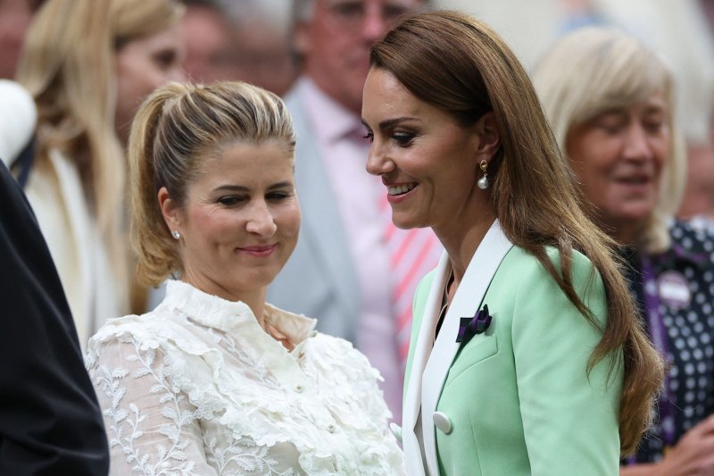 Mirka Federer i Kate Middleton