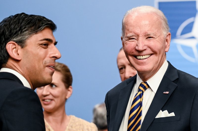 Rishi Sunak, Joe Biden