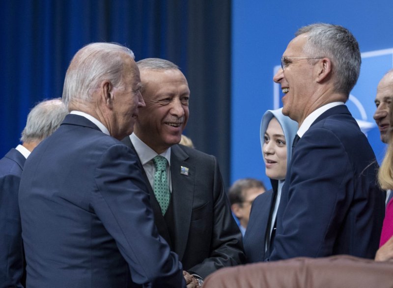 Joe Biden, Recep Tayyip Erdogan, Jens Stoltenberg