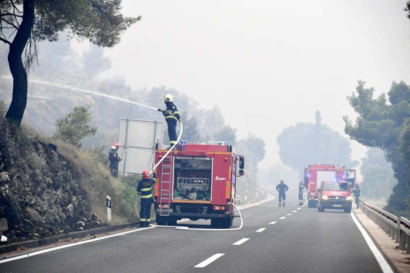 Veliki požar kod Grebaštice