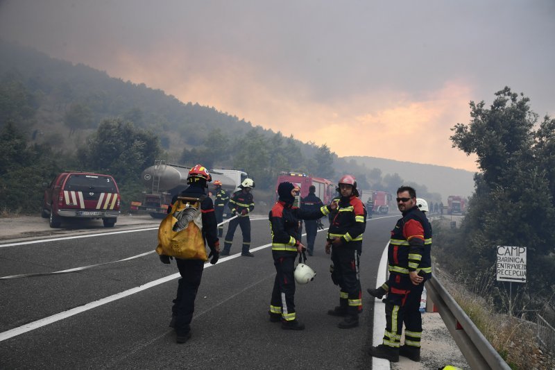 Veliki požar kod Grebaštice