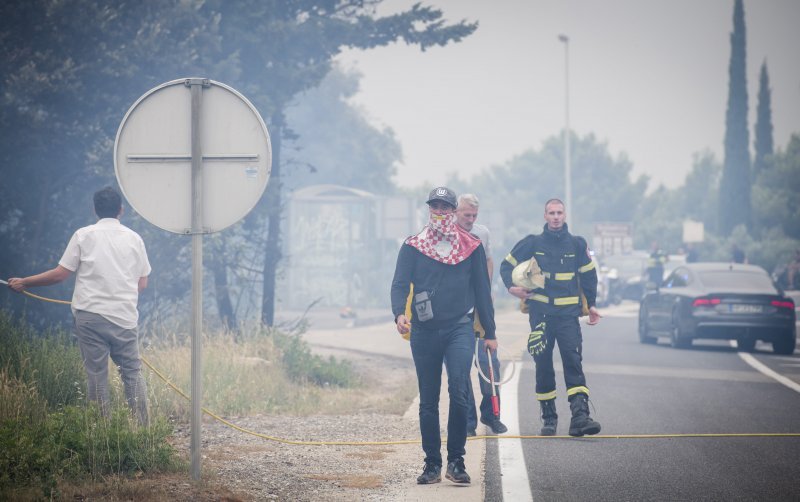 Veliki požar kod Grebaštice