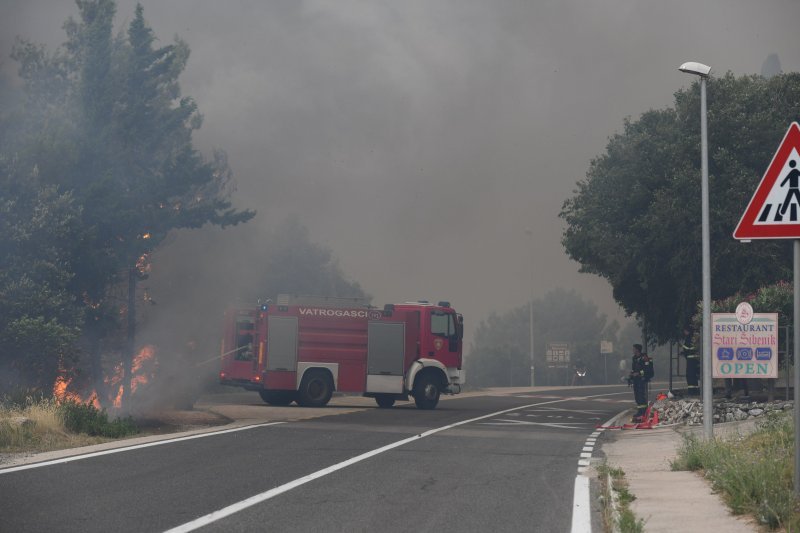 Veliki požar kod Grebaštice