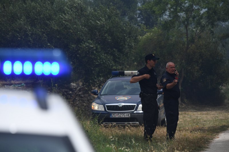 Veliki požar kod Grebaštice