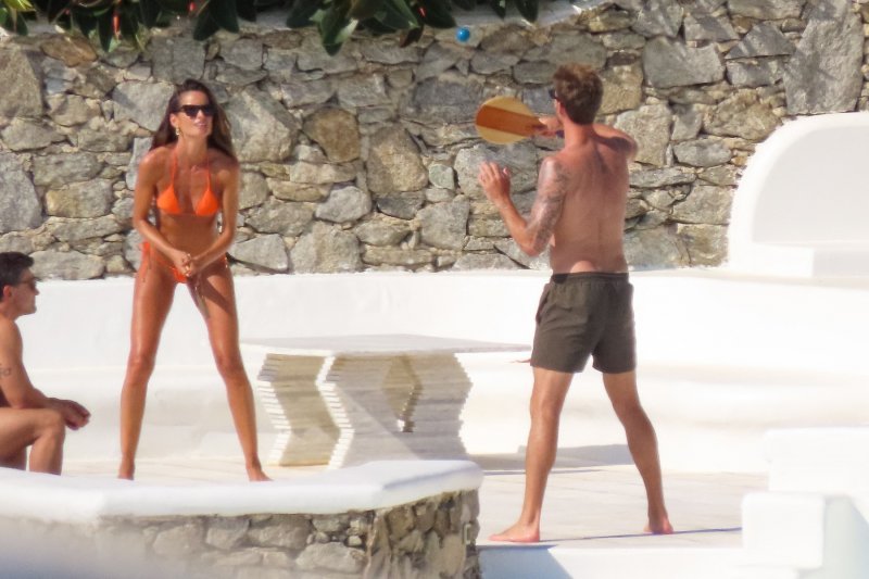 Izabel Goulart i Kevin Trapp na Mykonosu