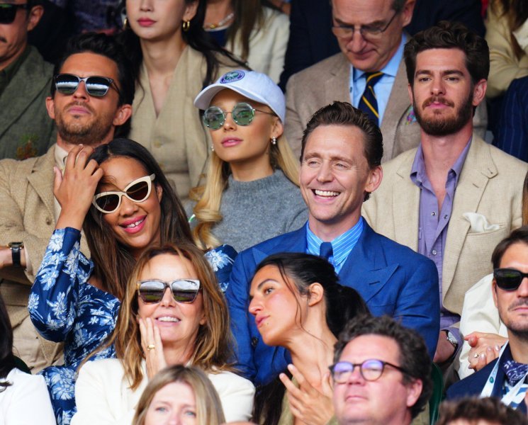 Zawe Ashton, Tom Hiddleston i Andrew Garfield