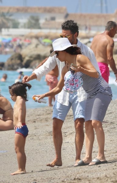 Eva Longoria na plaži
