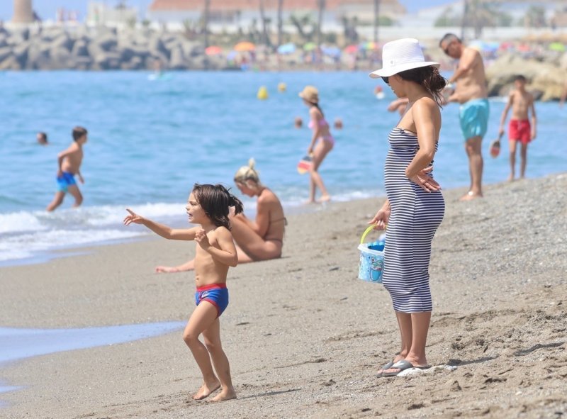 Eva Longoria na plaži