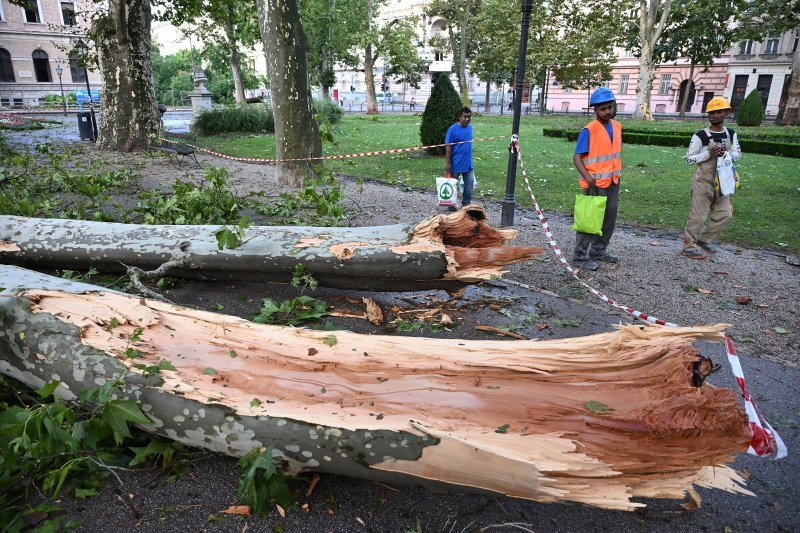 Zagreb dan nakon nevremena sanira štetu